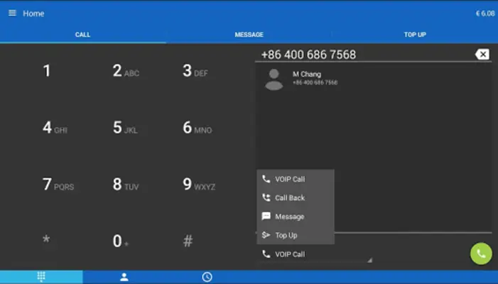 CheapVoip Cheap Line android App screenshot 4